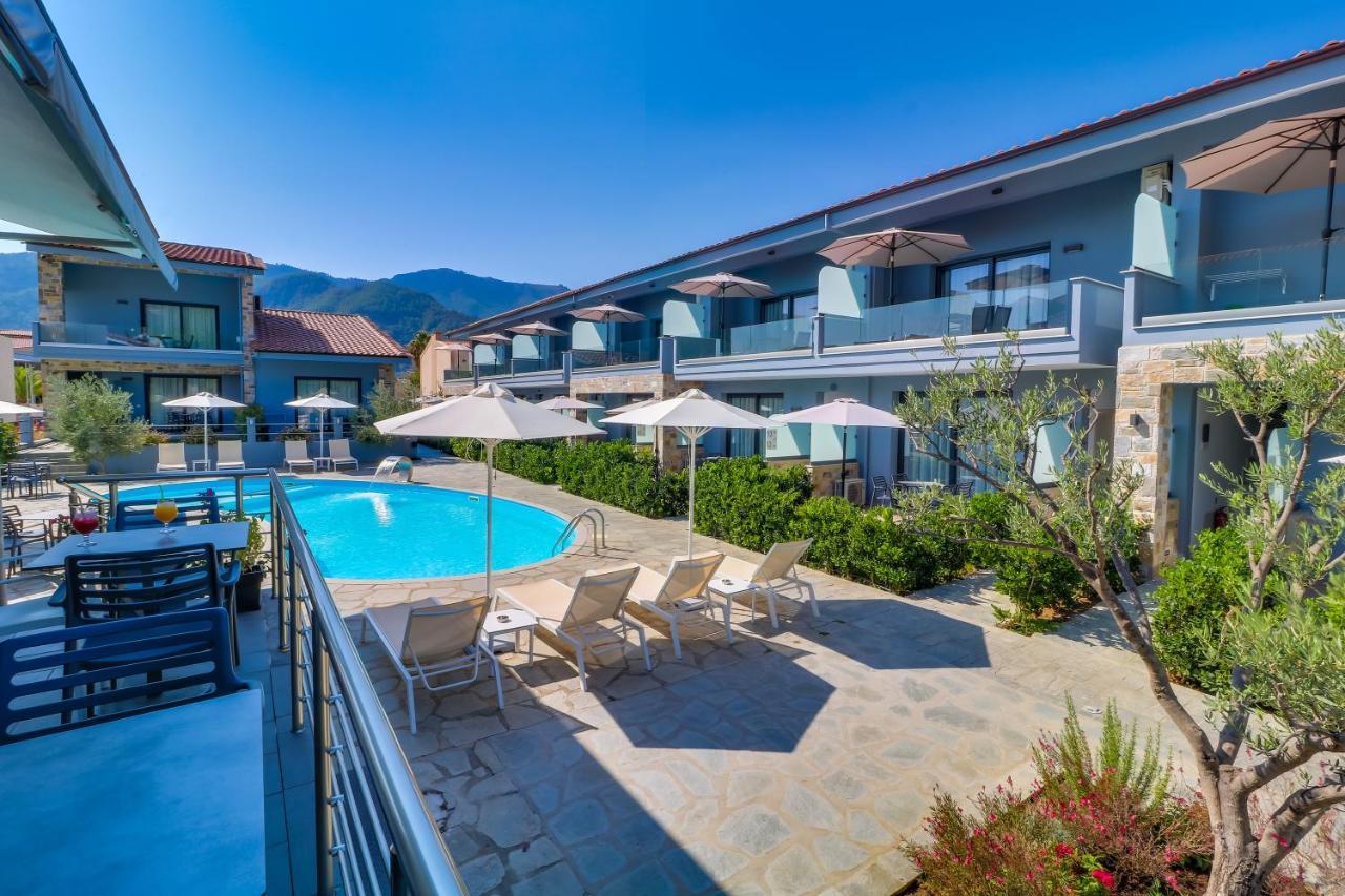 Theros Villas & Suites Chrysi Ammoudia Zewnętrze zdjęcie